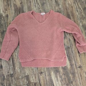 Madewell Ridgeton Pullover Sweater Pink Small S